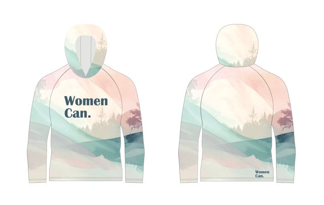 Women Can. Sun Hoodie - Chasing Light