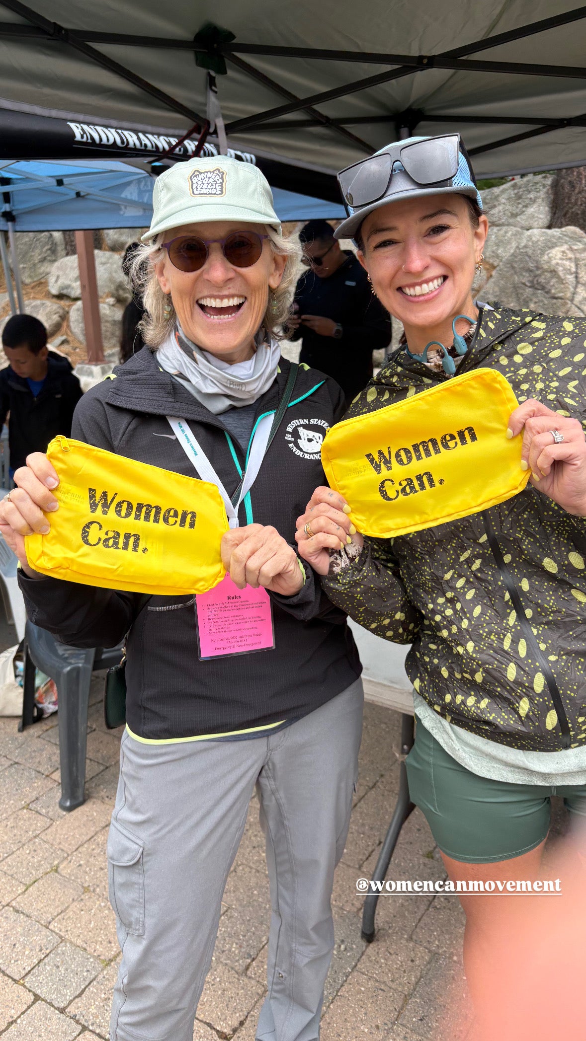 Women Can. ZIp Pouch