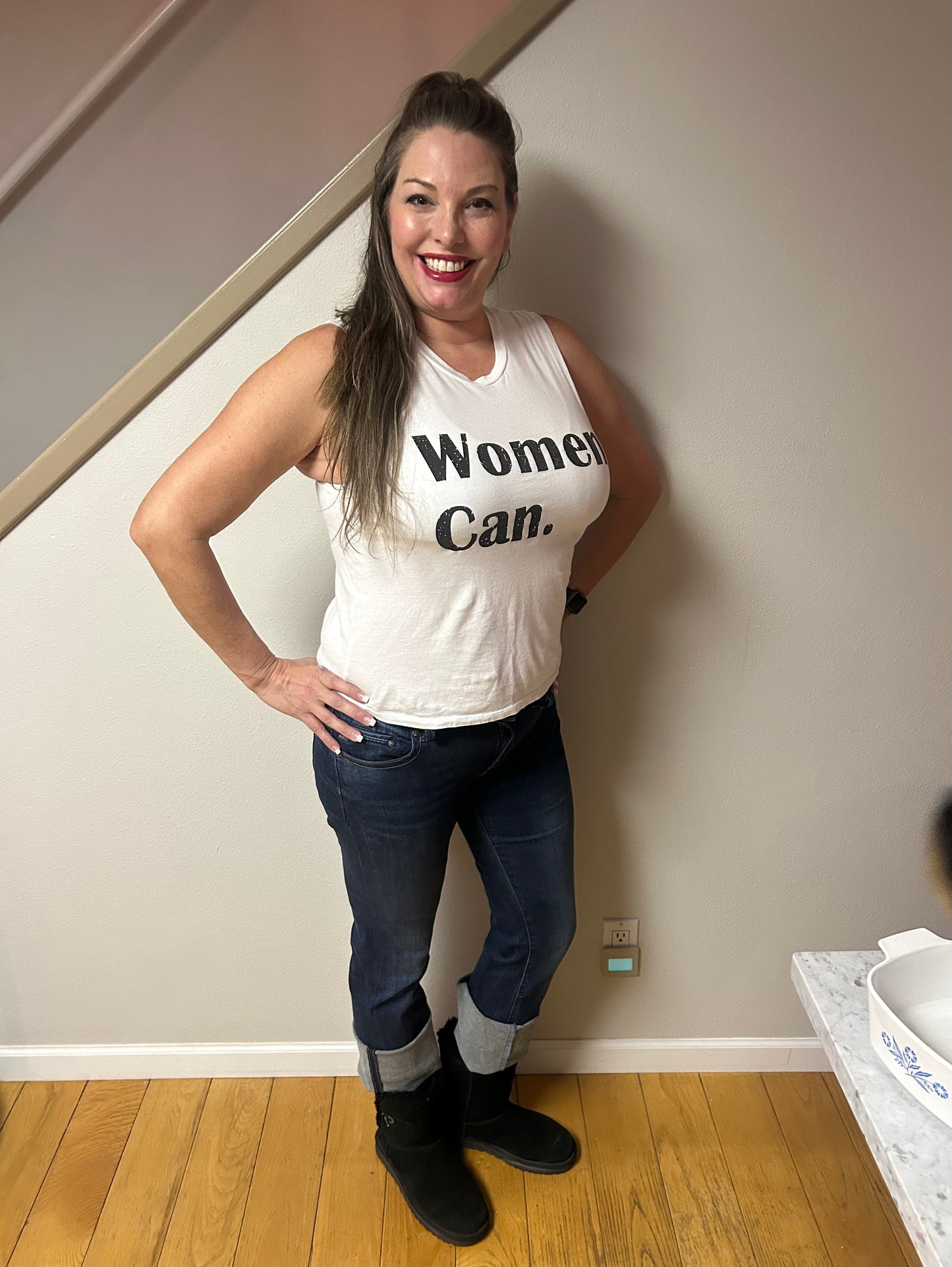 Women Can. Muscle Tank "The OG"