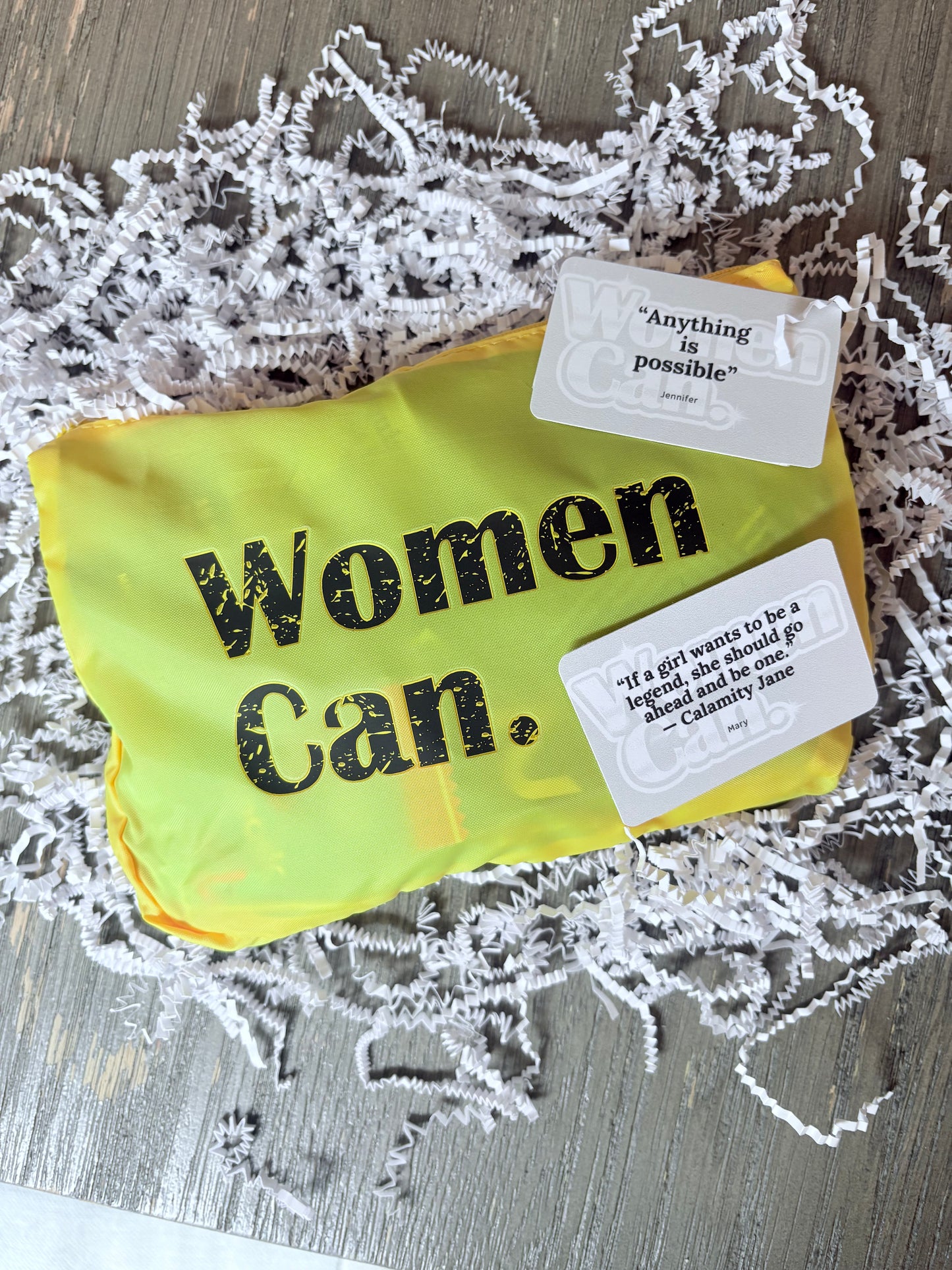 Women Can. ZIp Pouch